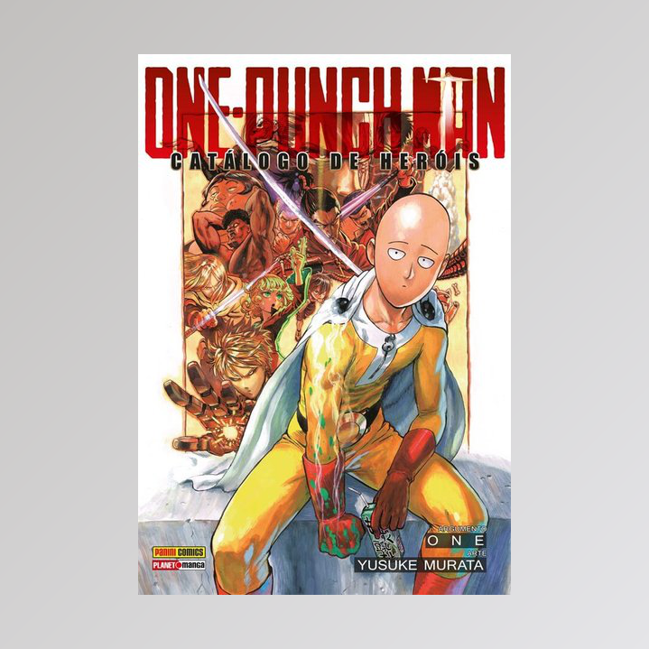 Coleção One Punch Man 1 a 23 + catalogo dos herois