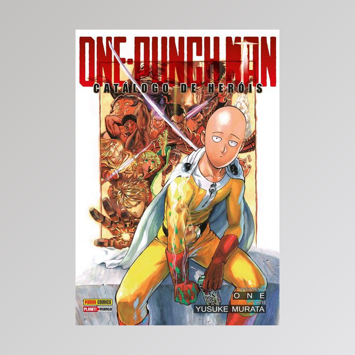 Livro - One-Punch Man - Catálogo de Heróis - Revista HQ - Magazine Luiza